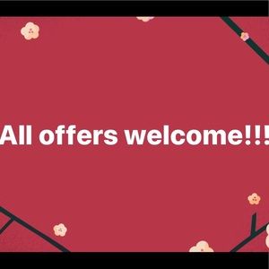 Feel free to make offers!!